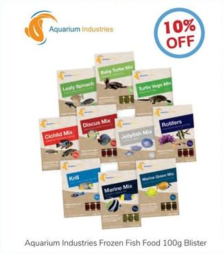 Aquarium Industries - Frozen Fish Food 100g Blister offers in Just For Pets