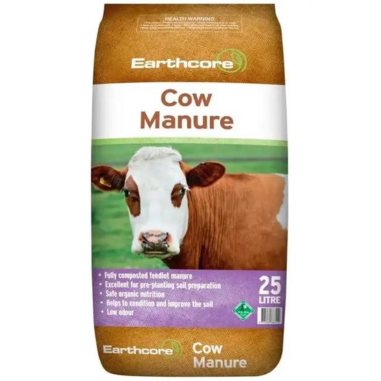 Earthcore Cow Manure 25L offers at $6.85 in Mitre 10