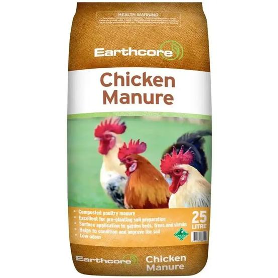 Earthcore Chicken Manure 25L offers at $6.85 in Mitre 10