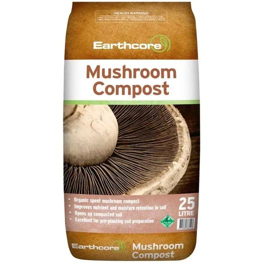 Earthcore Mushroom Compost 25L offers at $6.85 in Mitre 10