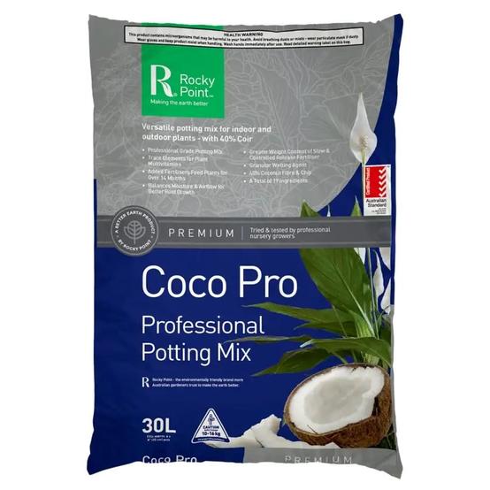 Rocky Point Coco Pro Professional Potting Mix 30L offers at $14 in Mitre 10