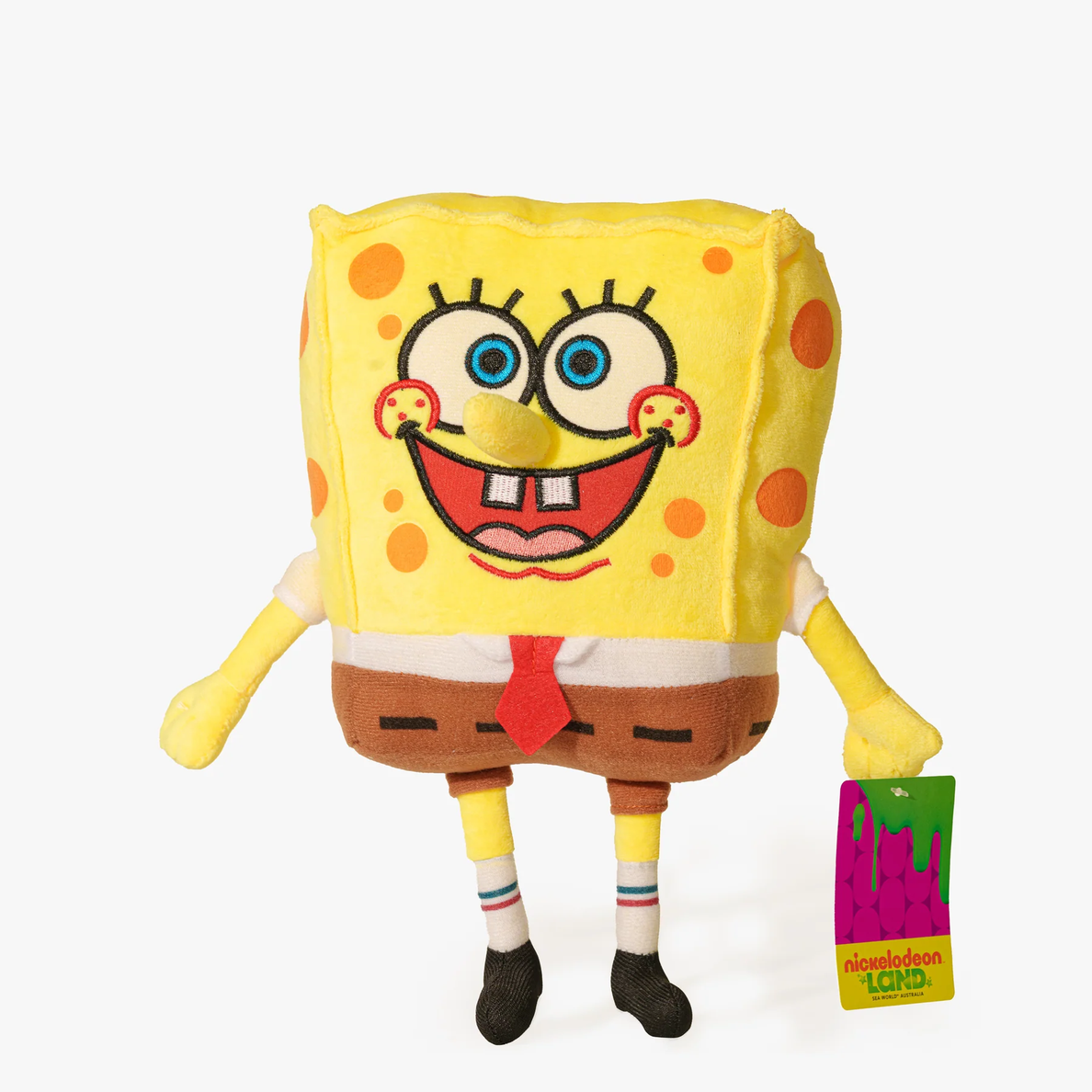 SpongeBob SquarePants Plush Toy 28cm offers at $24.99 in Sea World