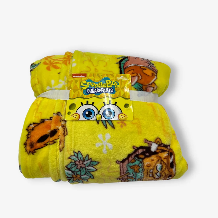 SpongeBob Hooded Blanket offers at $39.99 in Sea World