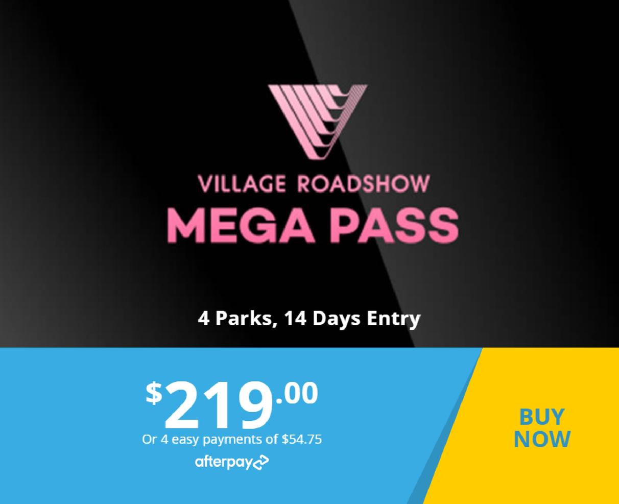 Mega Pass offers in Movie World