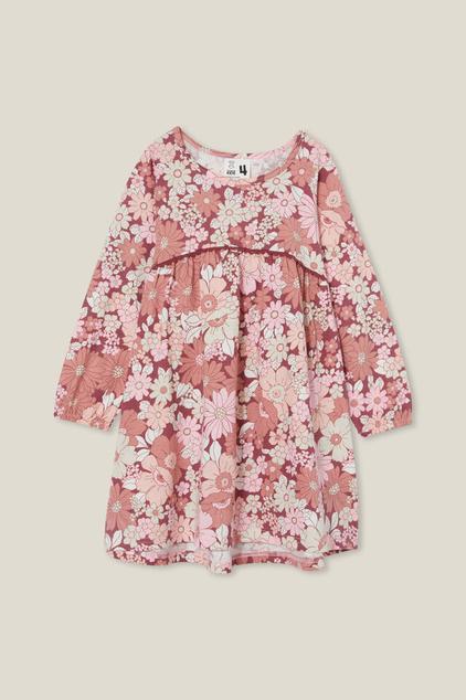 Savannah Long Sleeve Dress offers at $19.99 in Cotton On Kids