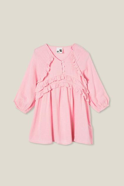 Bronte Long Sleeve Dress offers at $34.99 in Cotton On Kids