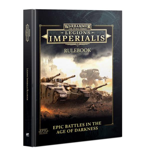 WARHAMMER: THE HORUS HERESY – LEGIONS IMPERIALIS RULEBOOK offers at $37.5 in Games Workshop