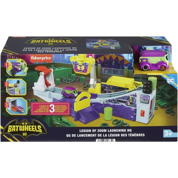 Fisher Price Batwheels Legion of Zoom HQ Playset offers at $24.99 in Casey's Toys