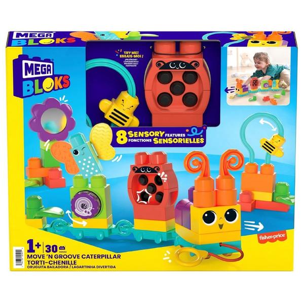 Mega Bloks Move N Groove Caterpillar offers at $19.99 in Casey's Toys