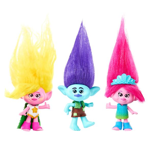 Trolls Core Figure 3 Pack offers at $16.99 in Casey's Toys