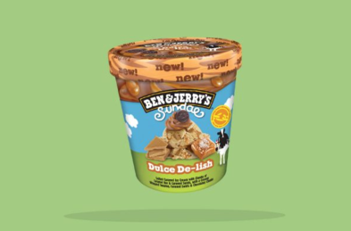 Ben & Jerry's Dulce De-lish Sundae 427mL offers at $15 in 7 Eleven