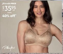 Playtex - Ultimate Lift & Support Wirefree Bra Assorted Colours offers at $35.95 in Harris Scarfe