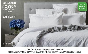 Quilts offers at $89.99 in Harris Scarfe