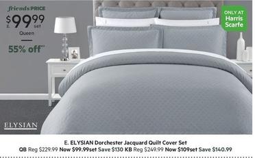 Quilts offers at $99.99 in Harris Scarfe