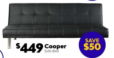 Cooper - Sofa Bed offers at $449 in ComfortStyle Furniture & Bedding