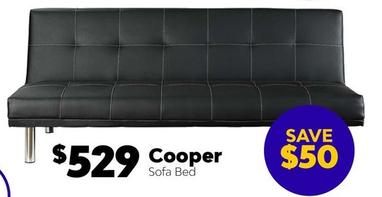 Cooper Sofa Bed offers at $529 in ComfortStyle Furniture & Bedding