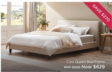 Cara - Queen Bed Frame offers at $629 in Snooze