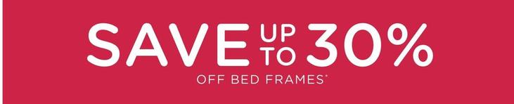 Bed Frames offers in Snooze