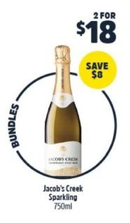Jacob's - Creek Sparkling 750ml offers at $18 in BWS