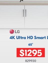 Lg - 4k Ultra Hd Smart Led Lcd Tv offers at $1295 in Betta