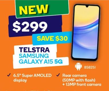 Samsung - Galaxy A15 5g offers at $299 in Betta