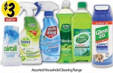 Assorted Household Cleaning Range offers at $3 in NQR