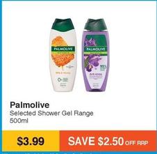 Palmolive - Selected Shower Gel Range 500ml offers at $3.99 in Chempro