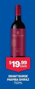 Grant Burge - Miamba Shiraz 750ml offers at $19.99 in Bottlemart