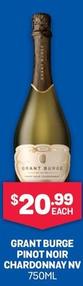 Grant Burge - Pinot Noir Chardonnay Nv 750ml offers at $20.99 in Bottlemart