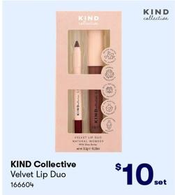 Kind - Collective Velvet Lip Duo offers at $10 in BIG W