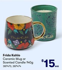 Frida Kahlo - Ceramic Mug Or Scented Candle 140g offers at $15 in BIG W