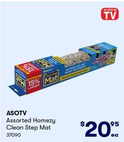 ASOTV - Assorted Homezy Clean Step Mat offers at $20.95 in BIG W