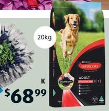 Supercoat - Dry Dog Food 20kg offers at $68.99 in ALDI