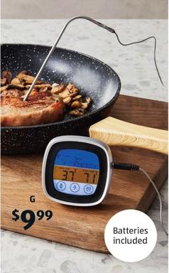 Digital Kitchen Thermometer offers at $9.99 in ALDI