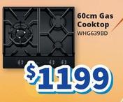 Westinghouse - - 60cm Gas Cooktop offers at $1199 in Bi-Rite