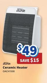 Altise - Ceramic Heater offers at $49 in Bi-Rite