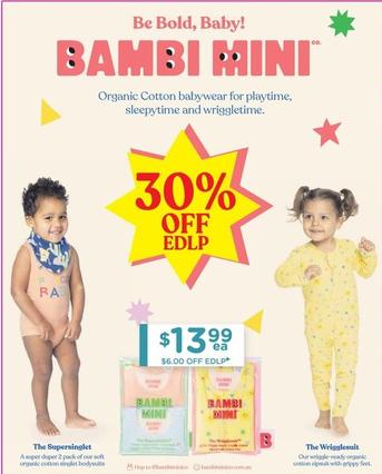 Be Bold, Baby! Bambi Mini offers at $13.99 in Chemist Warehouse