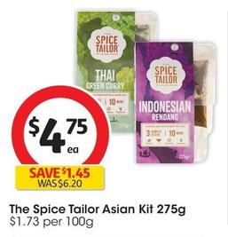 The Spice Tailor - Asian Kit 275g offers at $4.75 in Coles
