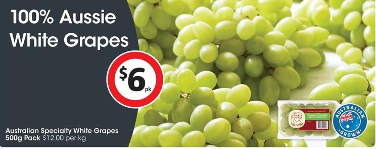 Coles - Unique Selection Black Grapes 400g Pack offers at $4.5 in Coles