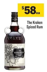 The Kraken - Spiced Rum offers at $58 in Coles