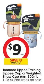 Tommee Tippee - Training Sippee Cup 6m+ 300ml 1 Pack offers at $9 in Coles