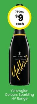 Yellowglen - Colours Sparkling Nv Range offers at $9 in The Bottle-O