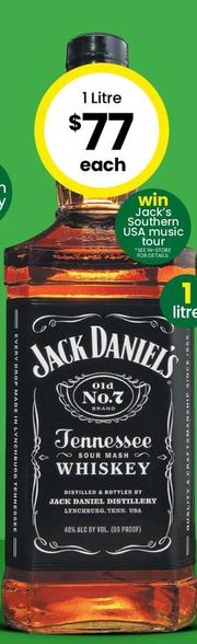 Jack Daniels - Old No. 7 Tennessee Whiskey offers at $78 in The Bottle-O