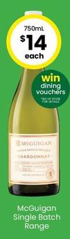 Mcguigan - Single Batch Range offers at $14 in The Bottle-O