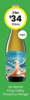 De Bortoli - King Valley Prosecco Range offers at $34 in The Bottle-O