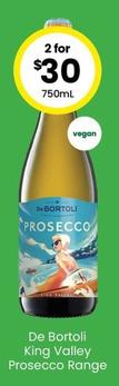 De Bortoli - King Valley Prosecco Range offers at $30 in The Bottle-O