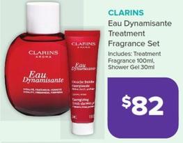 Clarins - Eau Dynamisante Treatment Fragrance Set offers at $82 in Malouf Pharmacies