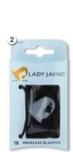 Lady Jayne - Snagless Elastics Black 16 Pack offers at $3.69 in Good Price Pharmacy
