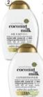 Ogx - Coconut Milk Shampoo Or Conditioner 385ml offers at $11.49 in Good Price Pharmacy