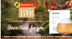 Bosisto's - Harmony Diffuser offers at $23.95 in Good Price Pharmacy